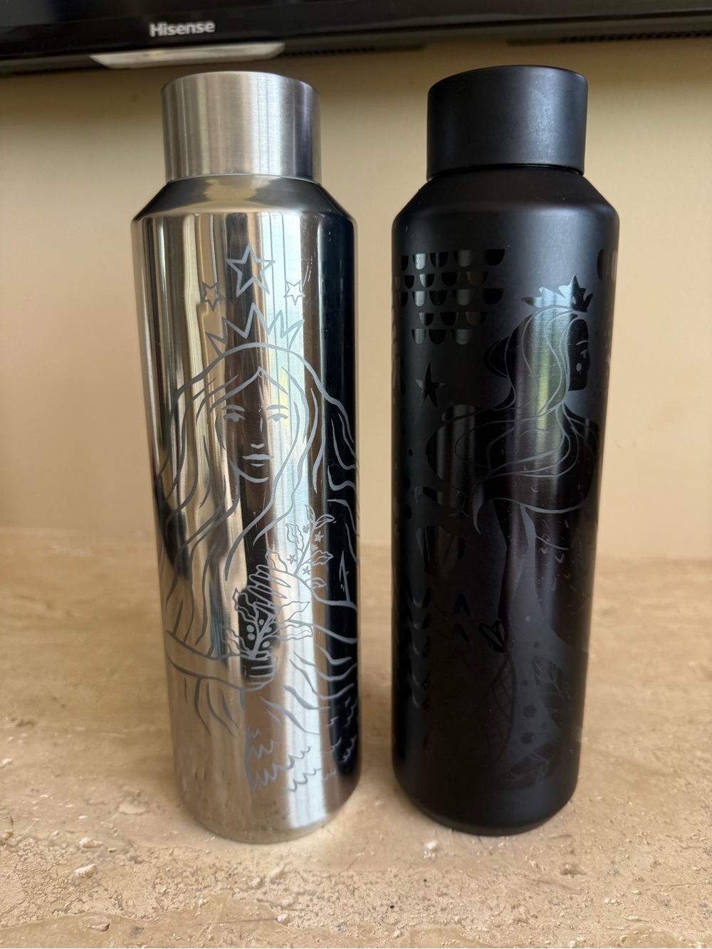 Starbucks siren stainless steel water tumblers